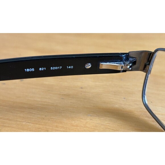 SALVATORE FERRAGAMO 1805 821 Black Glasses Frames Italy 52-17-140 Trifocal Lens main image 5